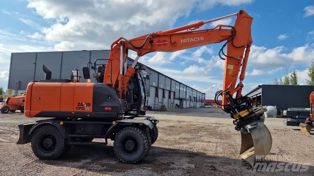 Hitachi ZX170W-5 2P Escavatori gommati