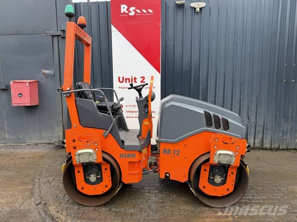 Hamm HD 12 3t Roller Rulli a doppio tamburo