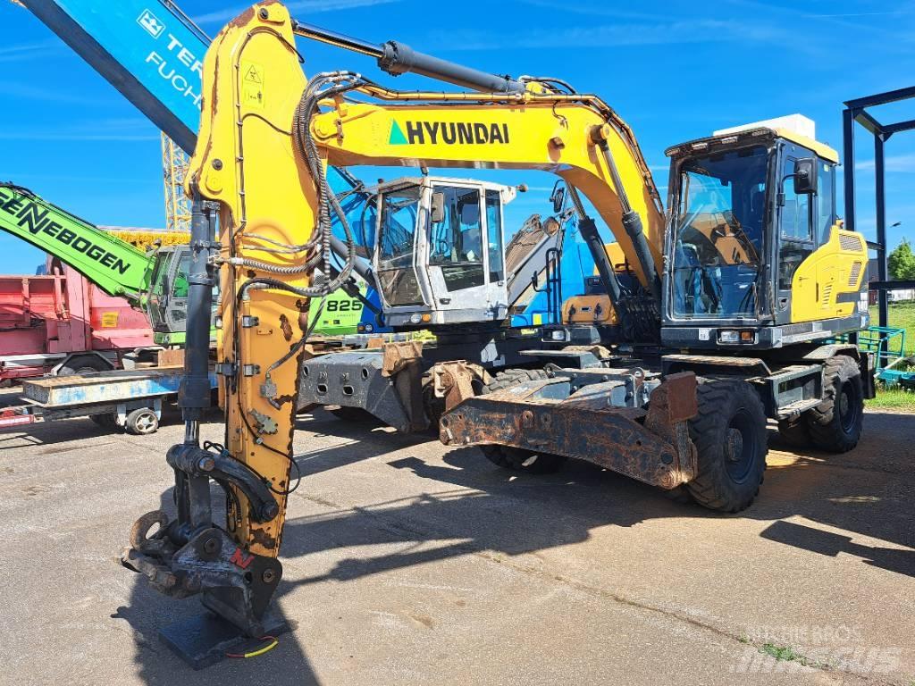 Hyundai HW140 Escavatori gommati