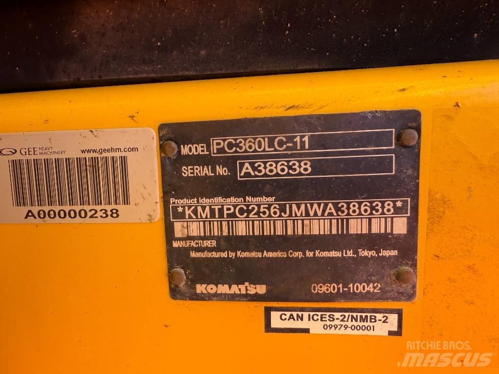 Komatsu PC360LC-11 Escavatori cingolati