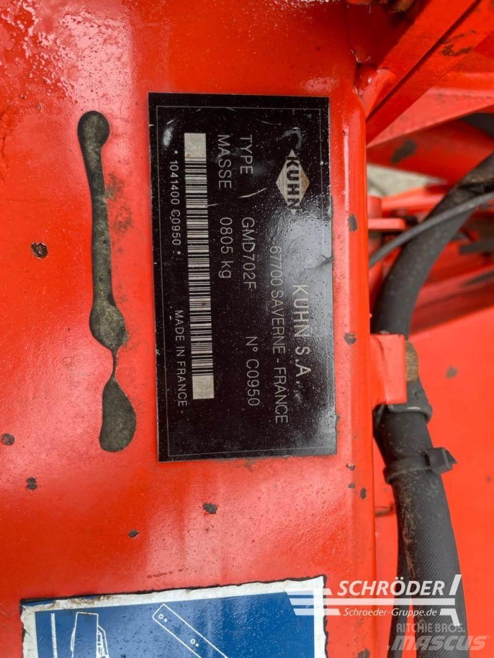Kuhn GMD 702 F Falciatrici