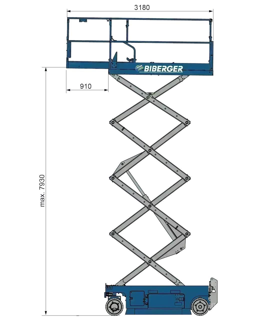 Genie GS 2632 Piattaforme a pantografo