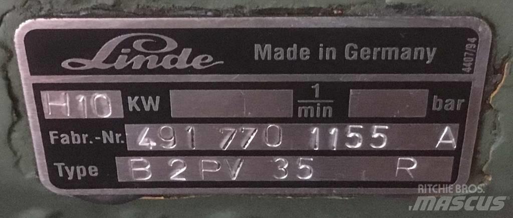 Linde B2PV35 Componenti idrauliche