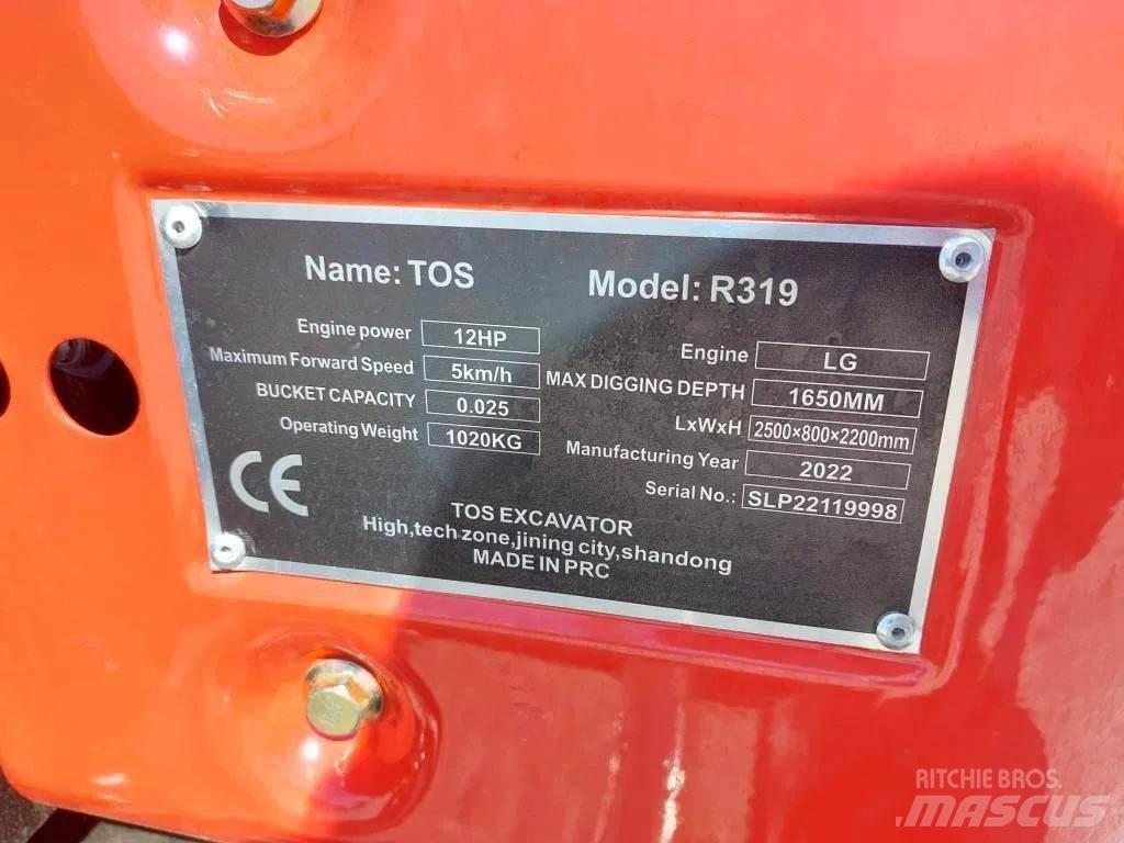 TOS R319 Miniescavatori