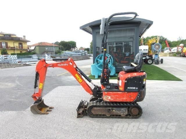 Kubota K 008-5 Miniescavatori