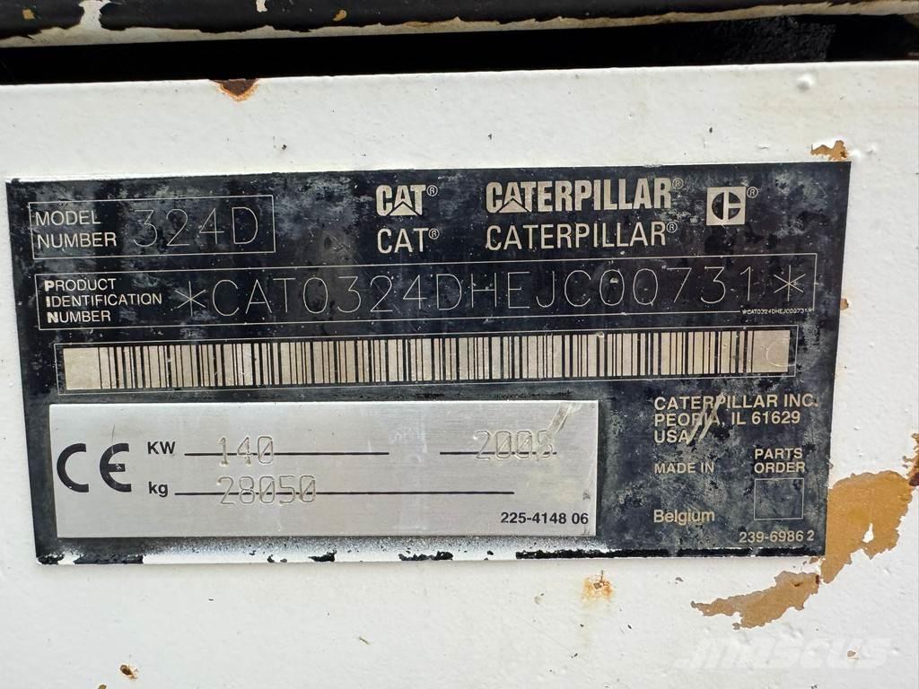 CAT 324DLN Escavatori cingolati