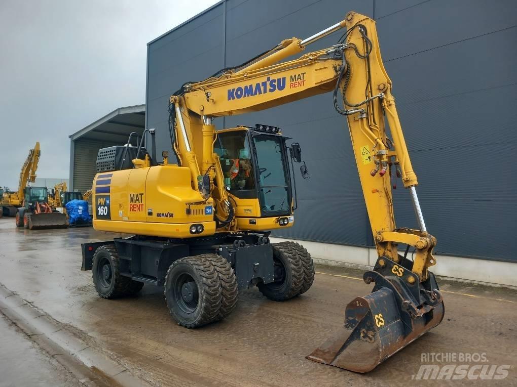 Komatsu PW160-11E0 Escavatori gommati