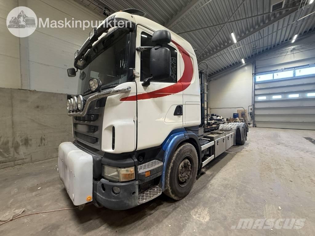 Scania Lastväxlare Camion con gancio di sollevamento