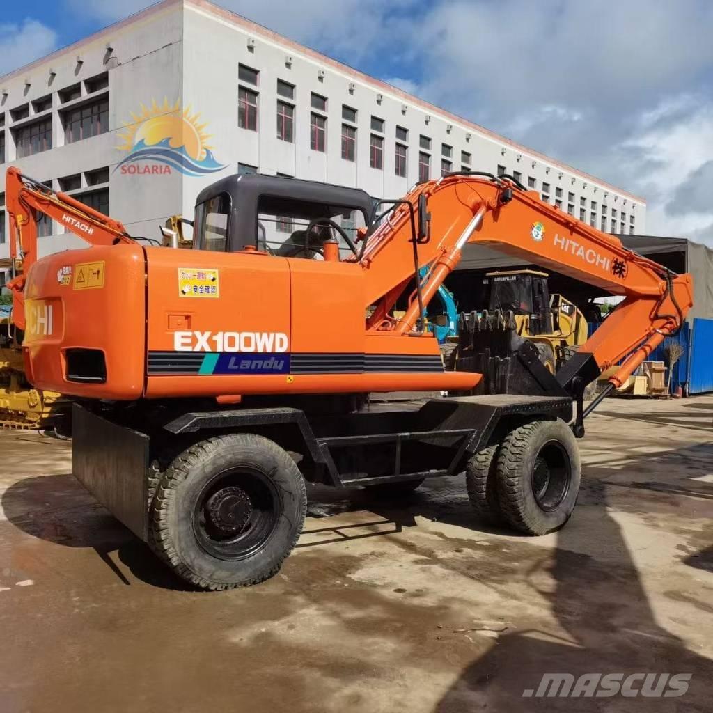 Hitachi EX 100 W D Escavatori gommati
