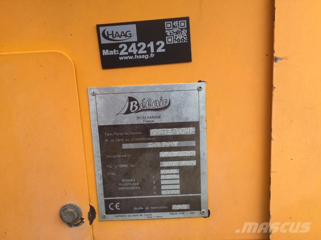 Belair COMET 838 Macchinari per scaricamento di silo