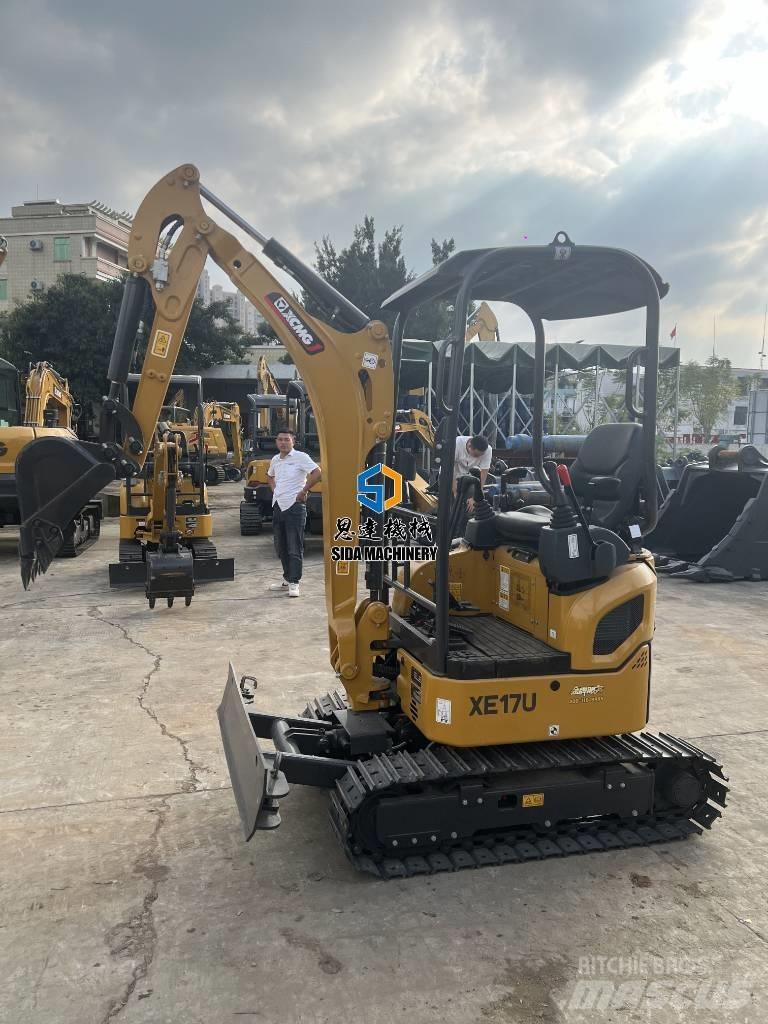 XCMG XE 17 U Miniescavatori