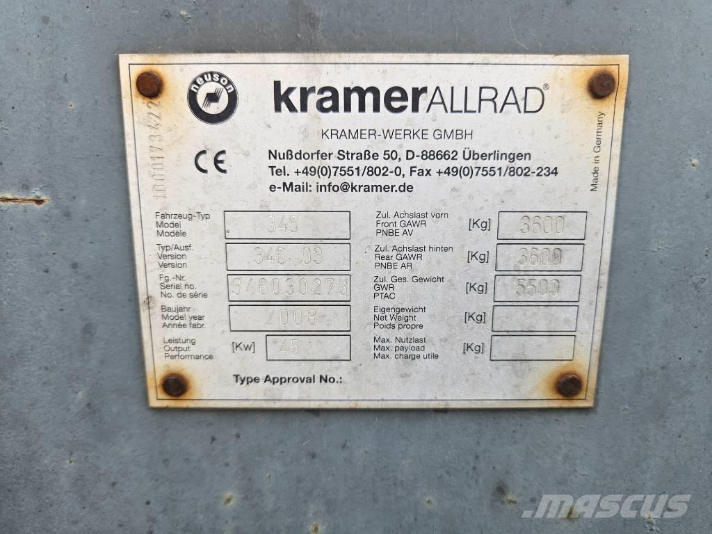 Kramer-allrad 750 Pale gommate