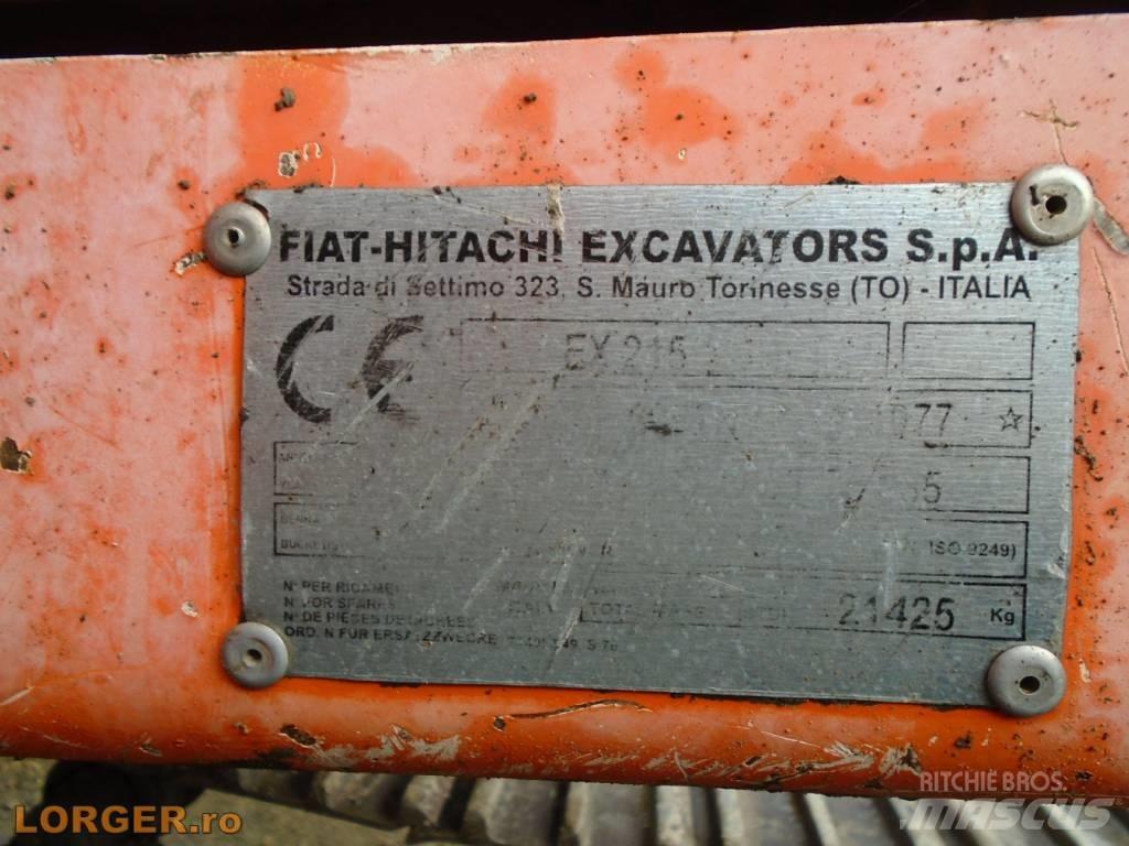 Fiat-Hitachi EX 215 Escavatori cingolati