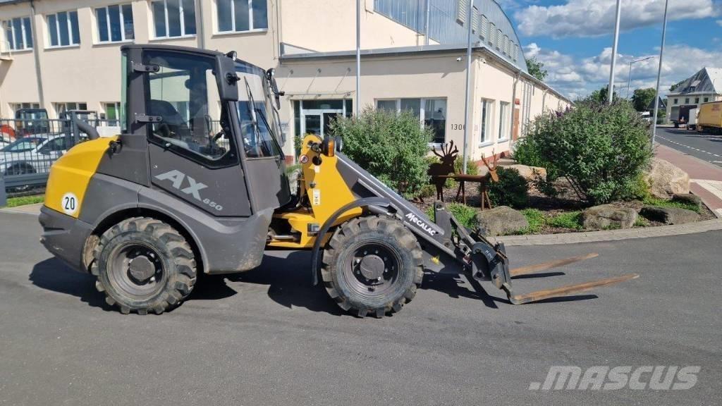 Mecalac AX 850 Pale gommate