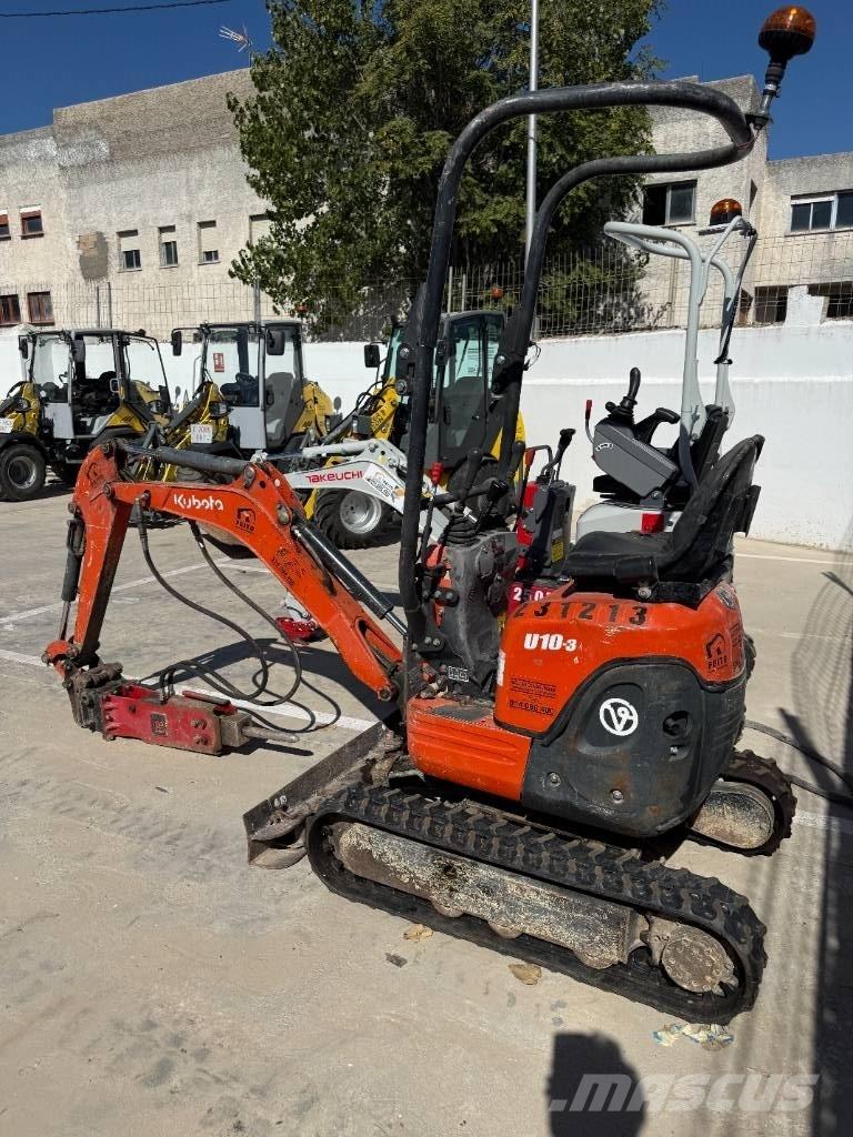 Kubota U 10-3 Miniescavatori