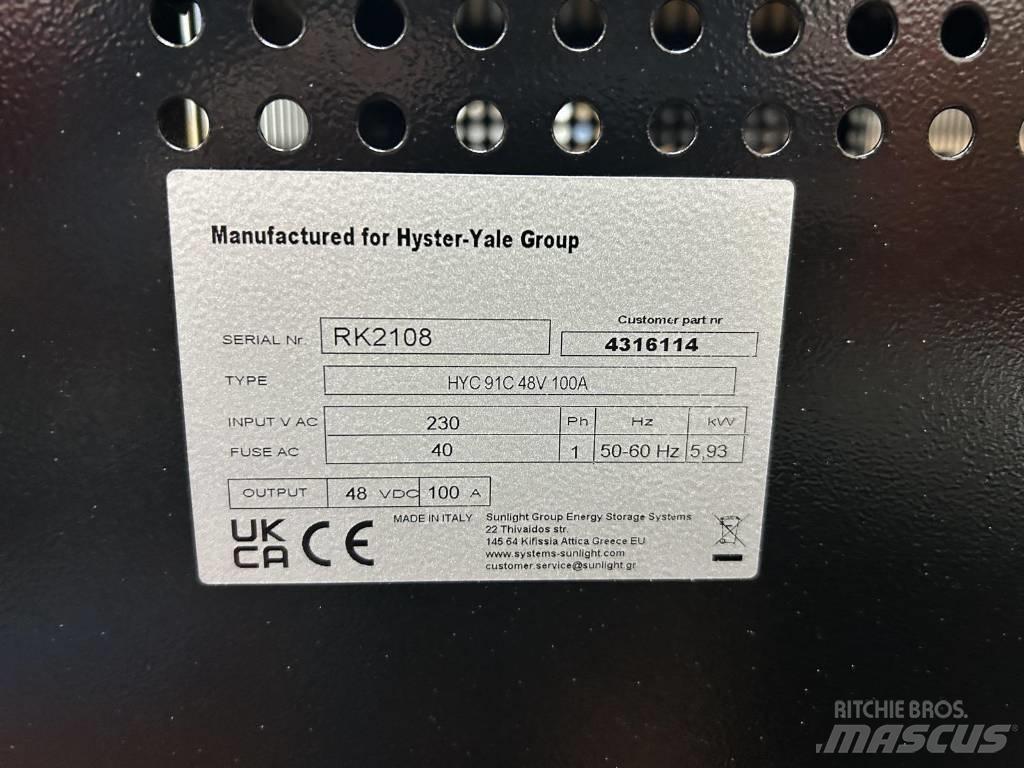 Hyster HYC 91C Caricabatterie