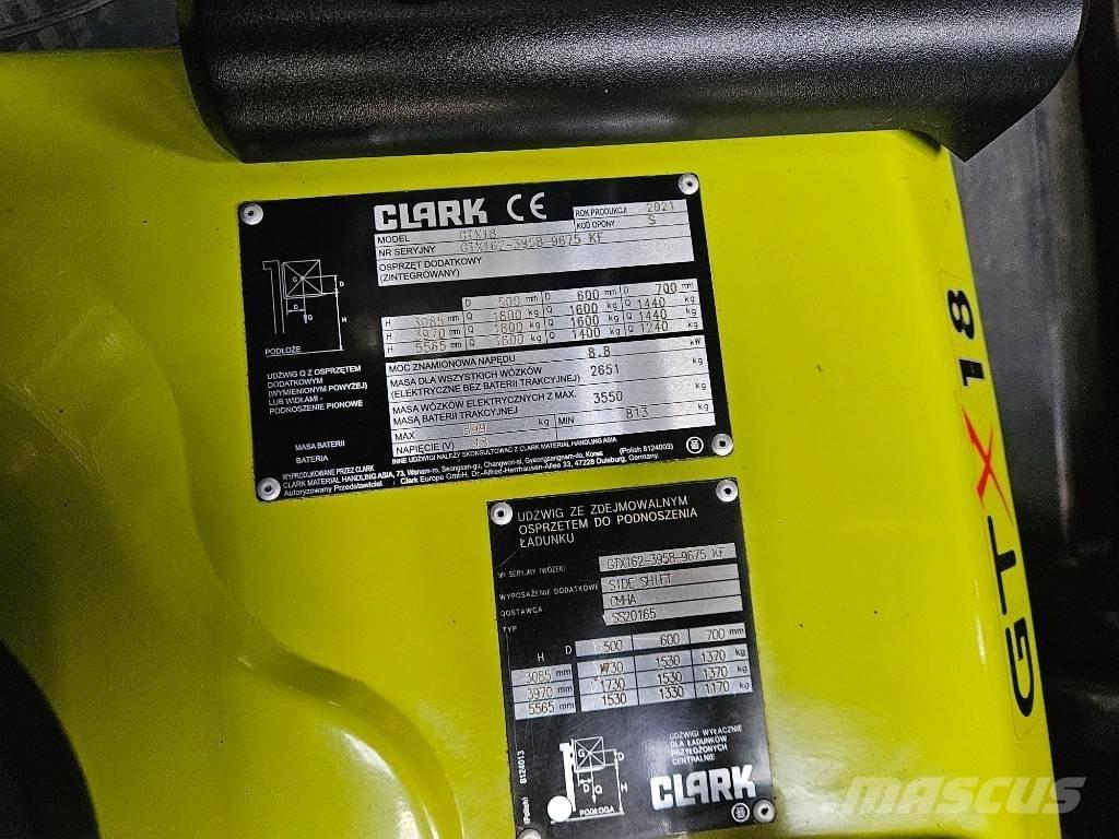 Clark GTX 18 Carrelli elevatori elettrici