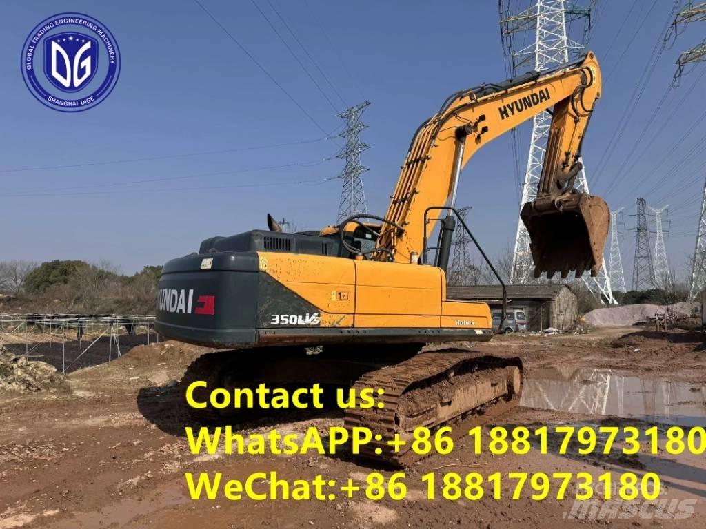 Hyundai R350LVS Escavatori cingolati