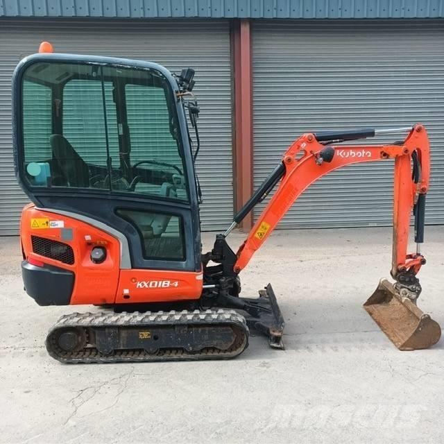 Kubota KX 018-4 Miniescavatori