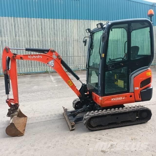 Kubota KX 018-4 Miniescavatori