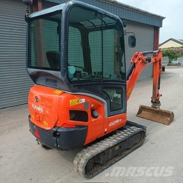 Kubota KX 018-4 Miniescavatori