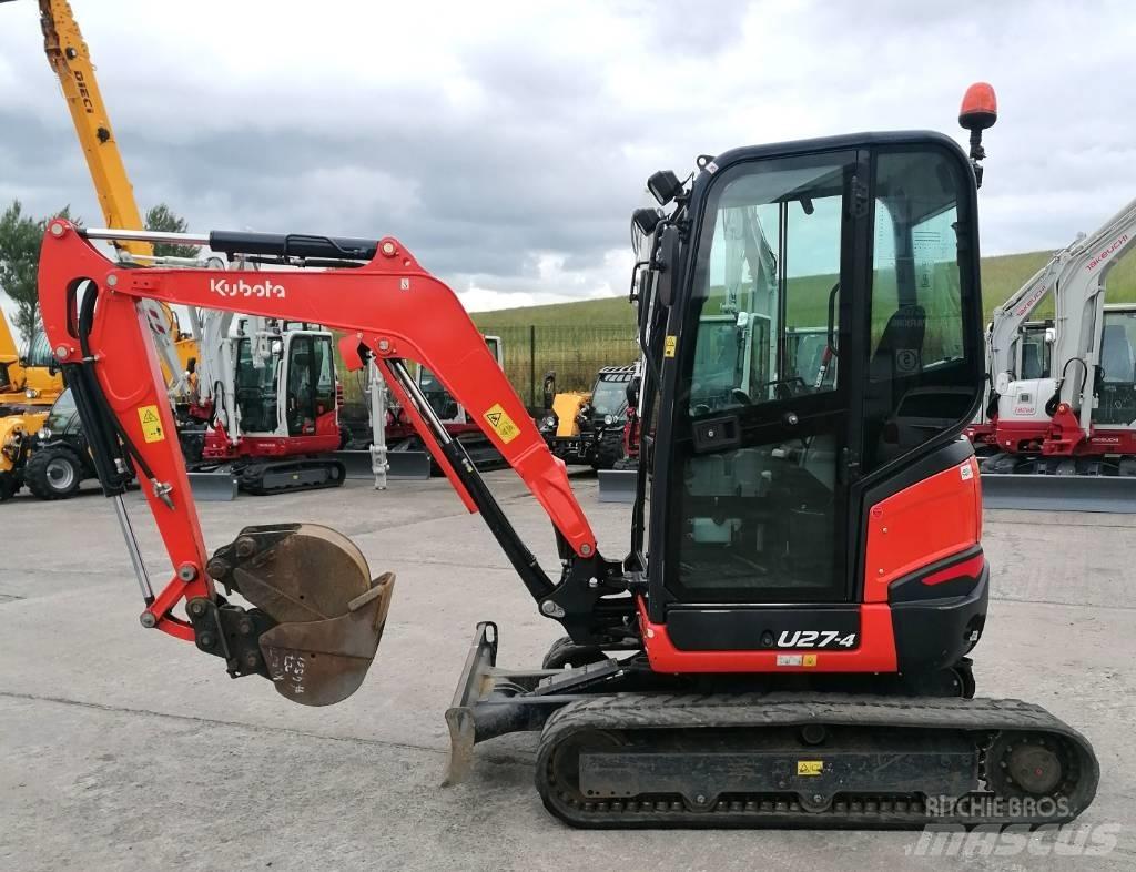 Kubota U27-4 Miniescavatori