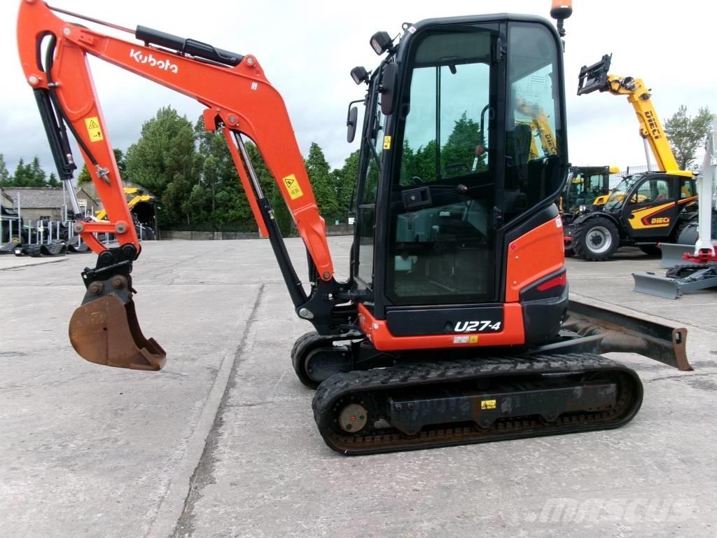 Kubota U27-4 Miniescavatori