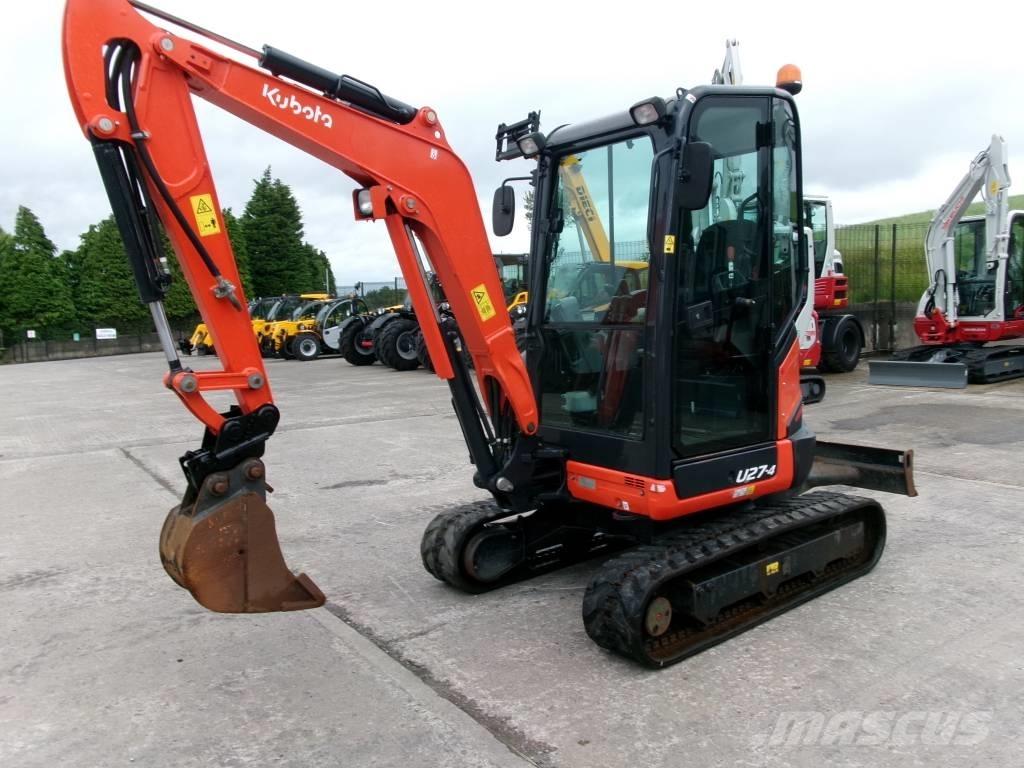 Kubota U27-4 Miniescavatori