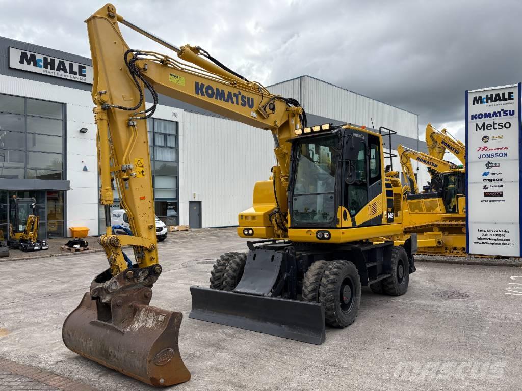 Komatsu PW148-11 Escavatori gommati