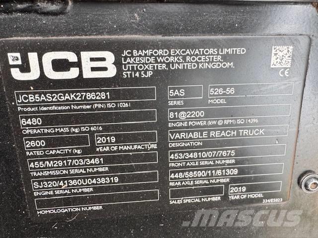 JCB 526-56 Agri Plus Sollevatori telescopici per agricoltura