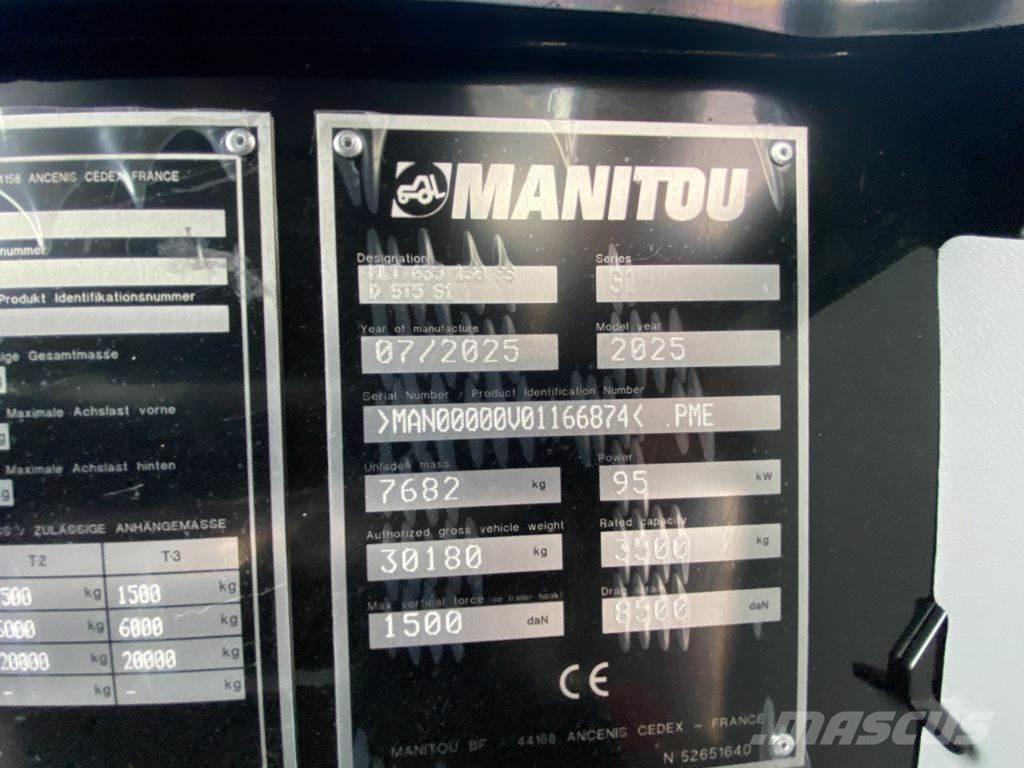 Manitou MLT635 Sollevatori telescopici