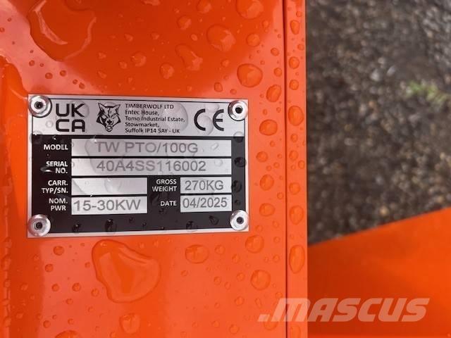 Timberwolf TW100G Cippatrice