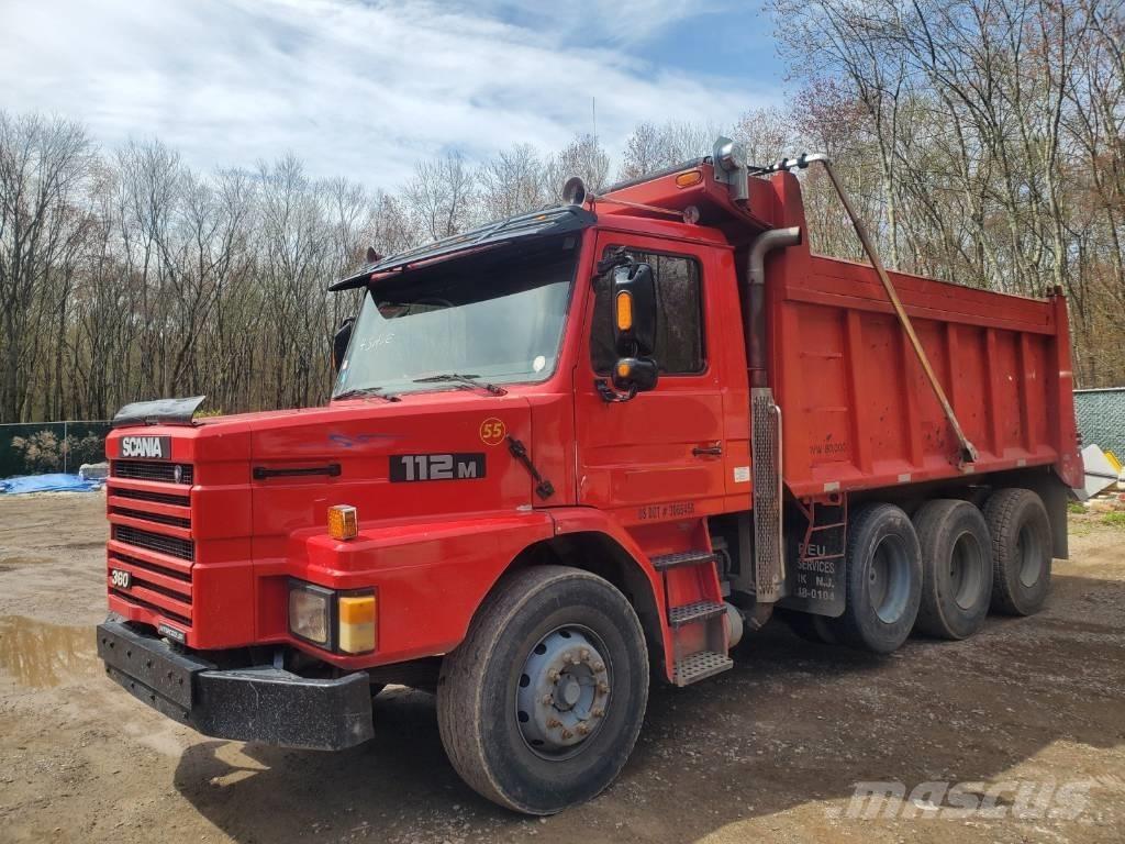 Scania 112 - Tri Axle Camion ribaltabili