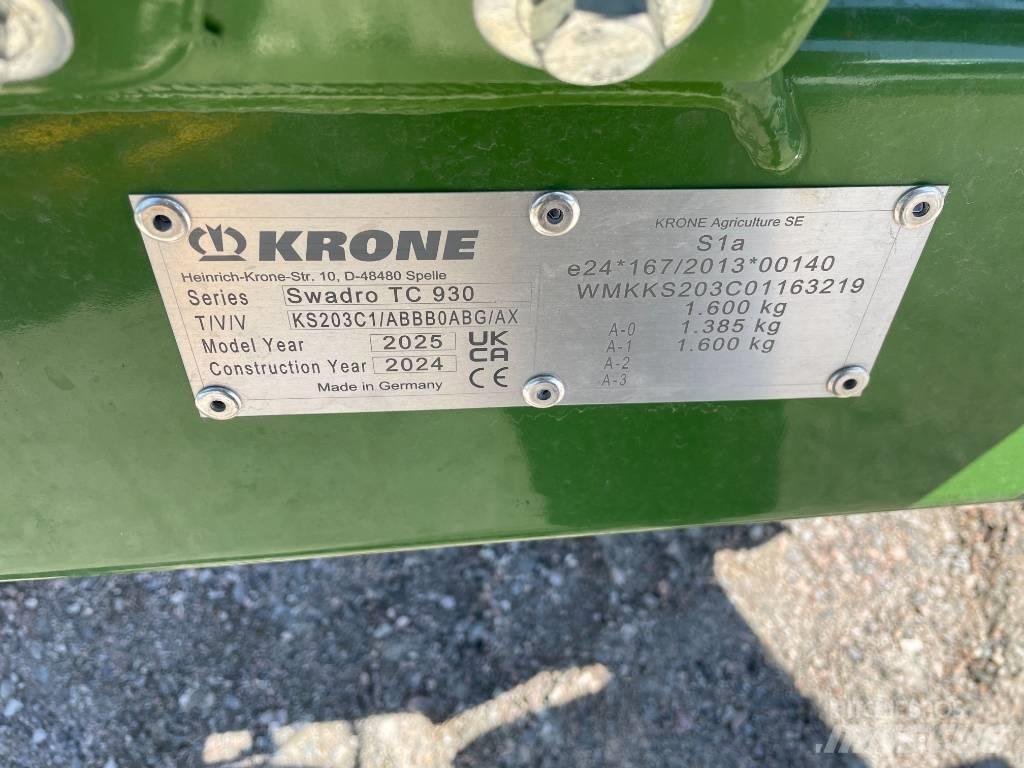 Krone TC 930 Plus Falciandanatrici