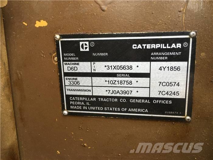 CAT D 6 D Dozer cingolati