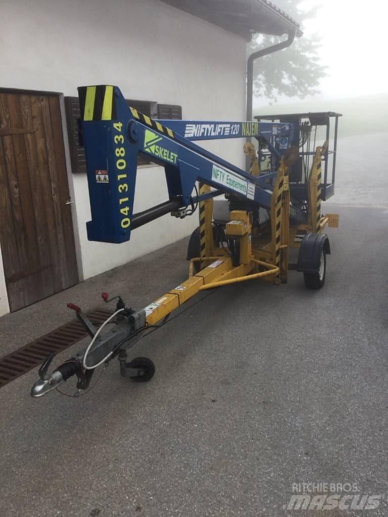 Niftylift 120HDE Piattaforme aeree su rimorchio