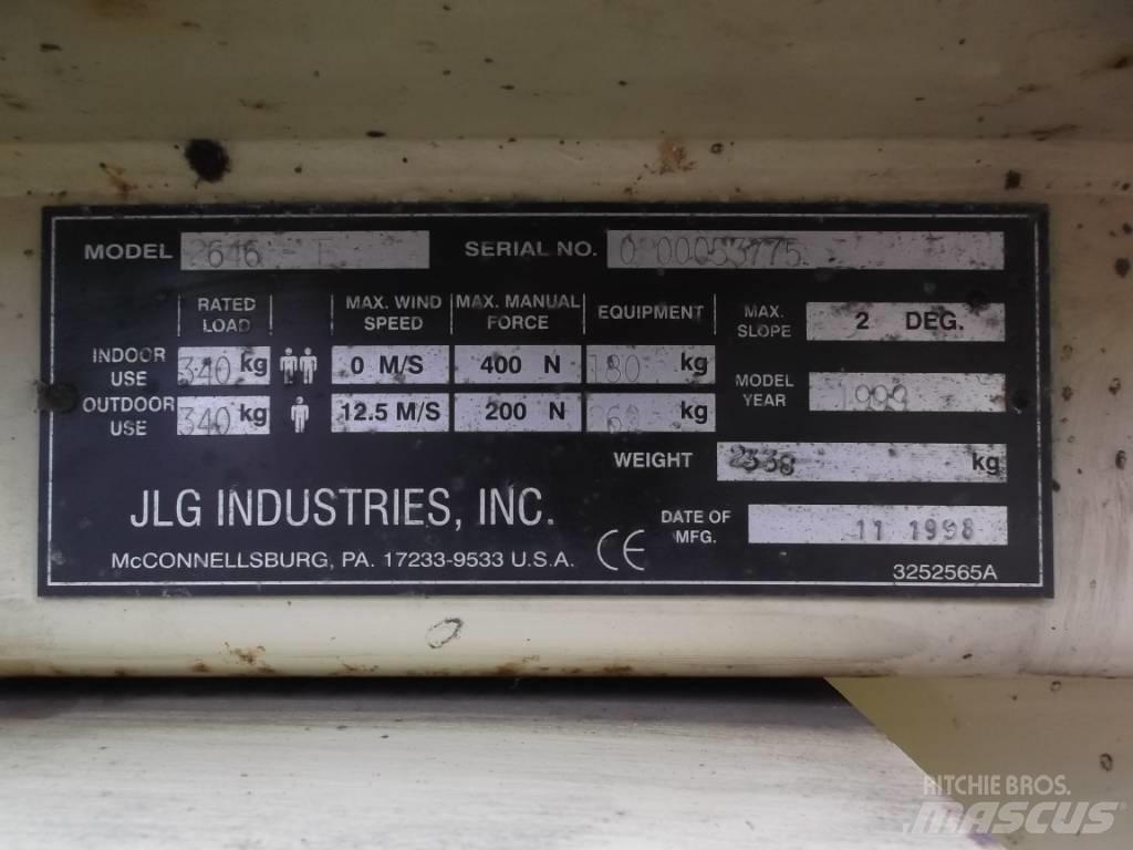 JLG 2646E      V-2288 Sollevatori verticali
