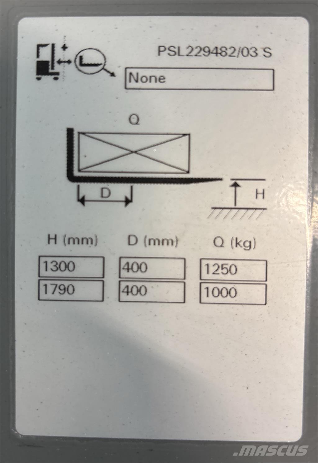 Atlet PSL125 Transpallet uomo a terra