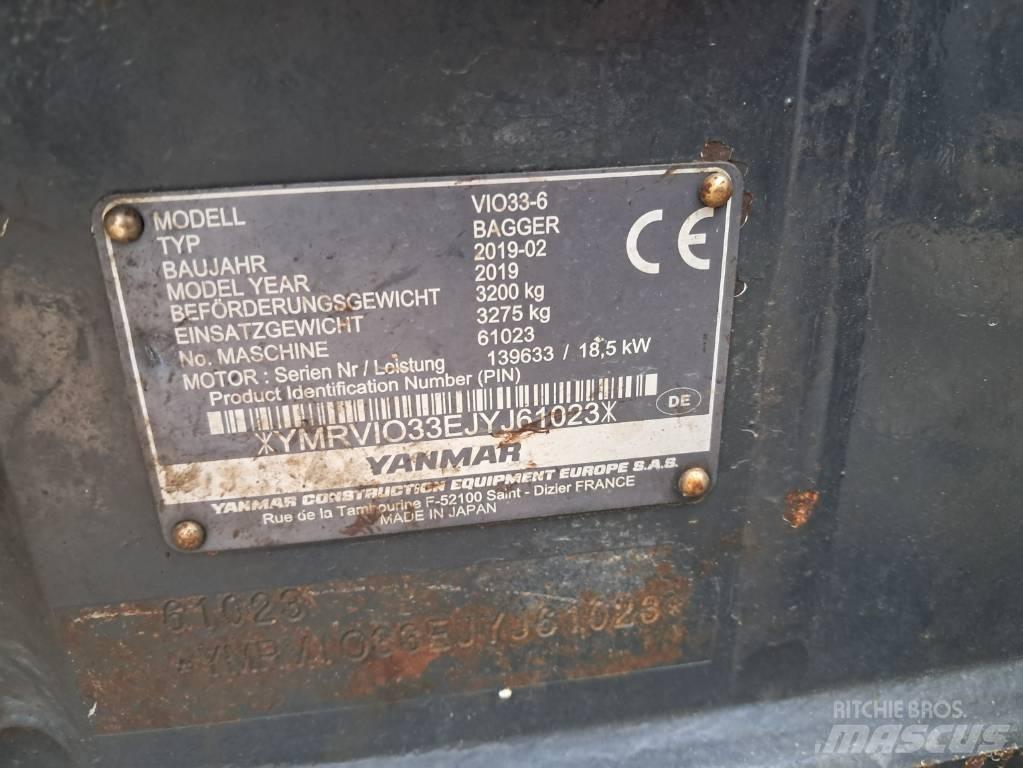 Yanmar Vio 33 Miniescavatori