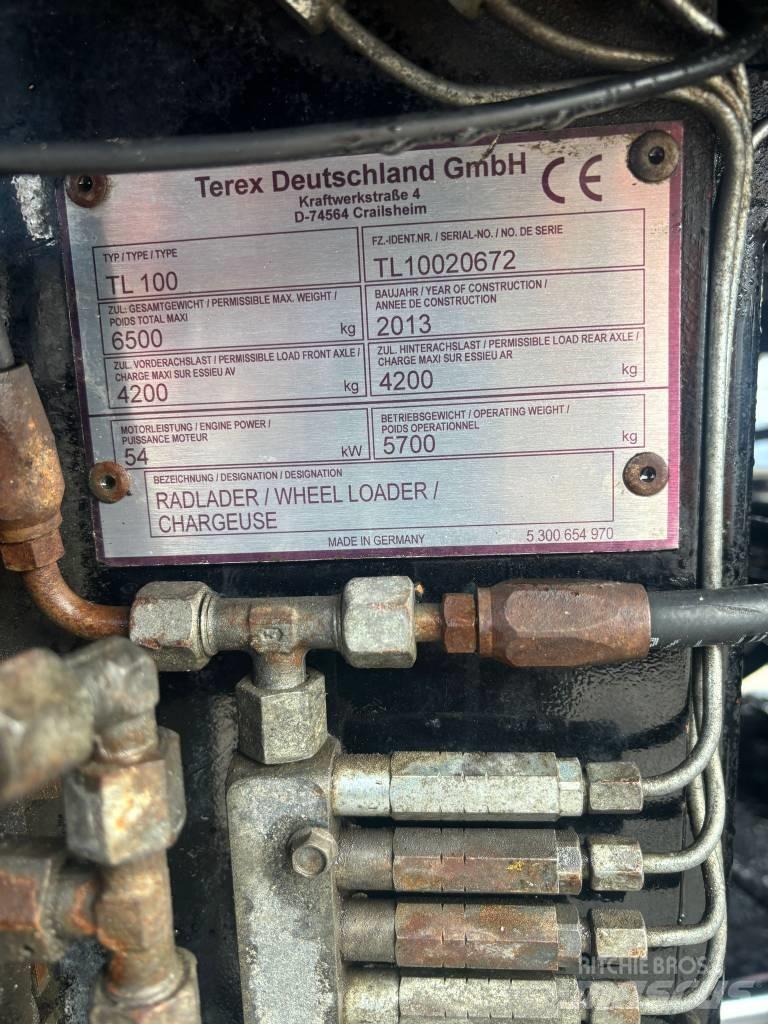 Terex TL 100 Pale gommate