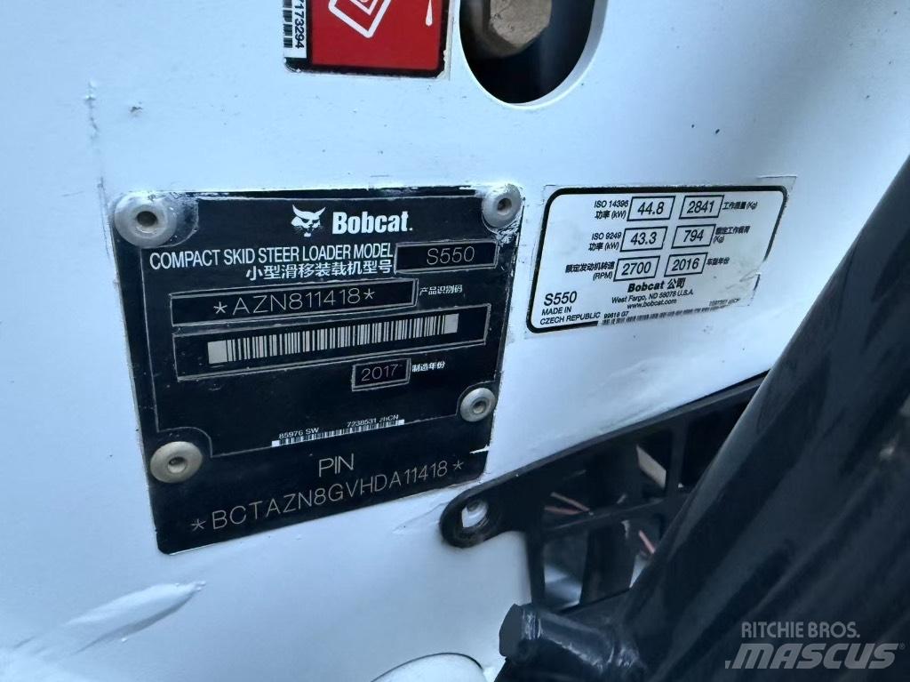 Bobcat S 550 Mini Pale Gommate