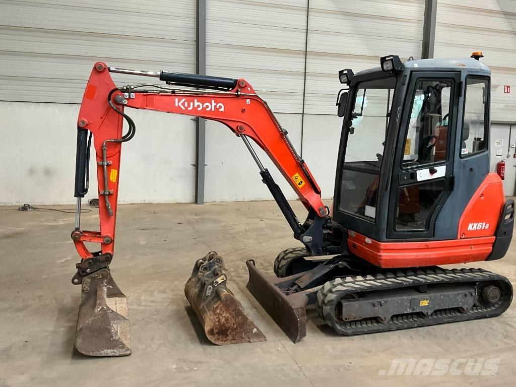 Kubota KX 61-3 Miniescavatori