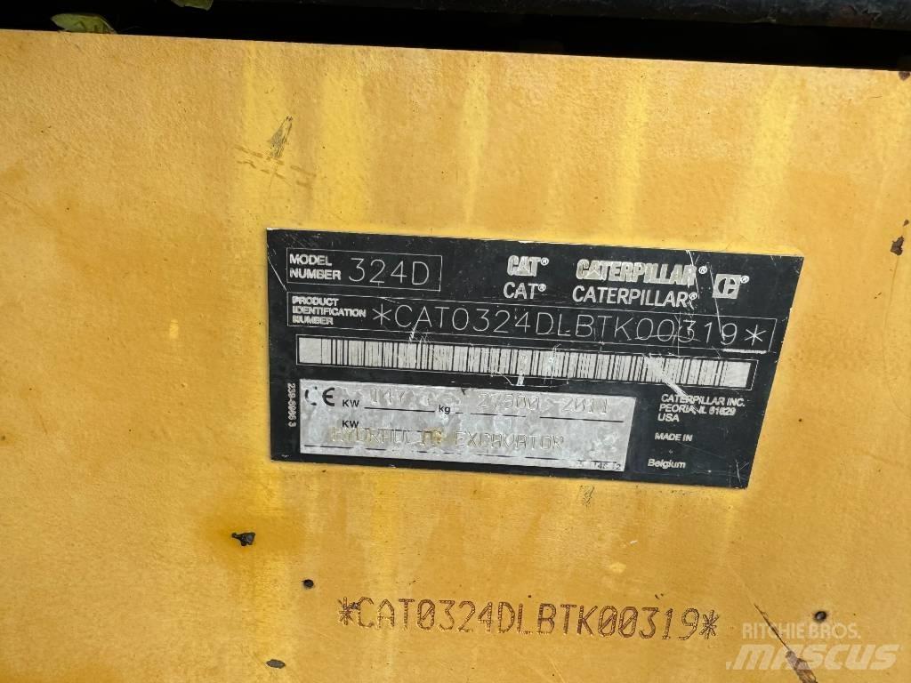 CAT 324 D L Escavatori cingolati