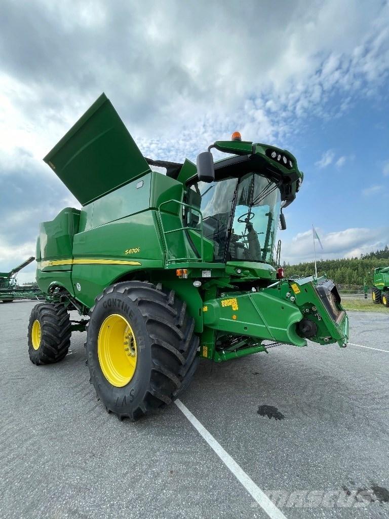 John Deere S 670 i Mietitrebbiatrici