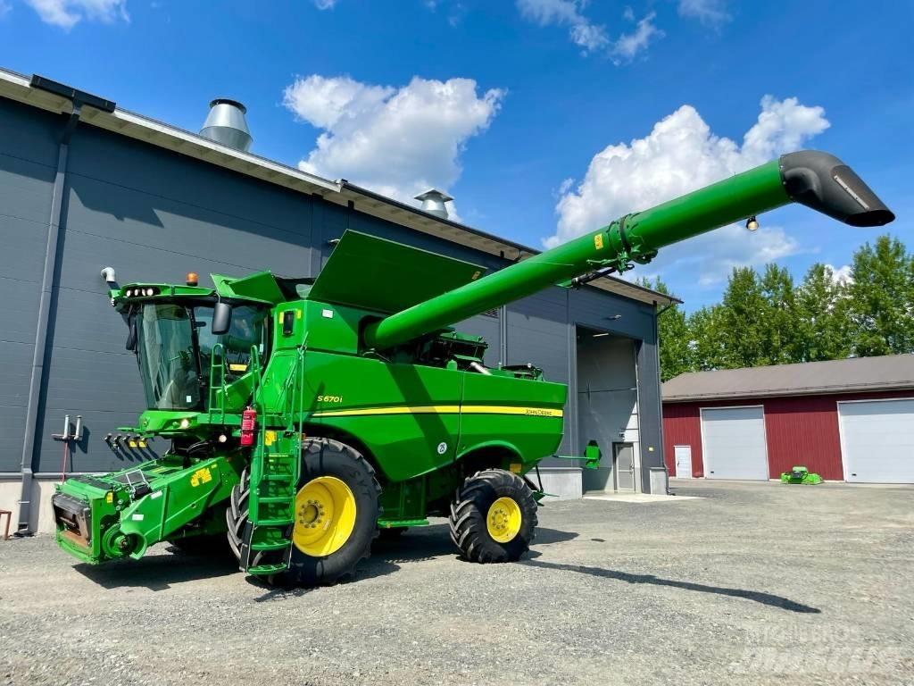 John Deere S 670 i Mietitrebbiatrici