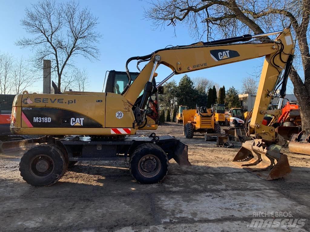 CAT M 318 D Escavatori gommati