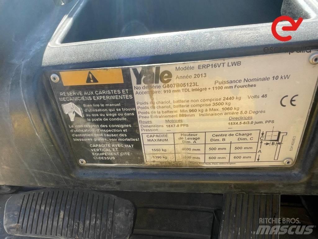 Yale ERP16VT LWB Costruzioni - Altro