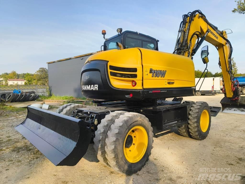 Yanmar B 110 W Escavatori gommati