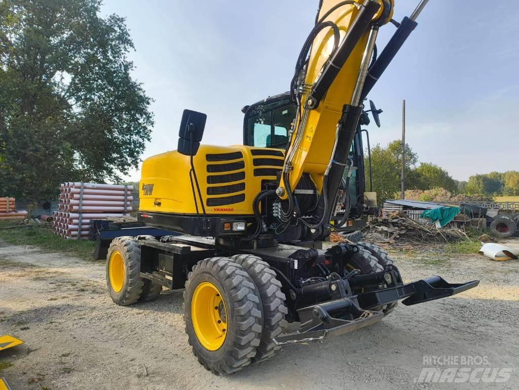 Yanmar B 110 W Escavatori gommati