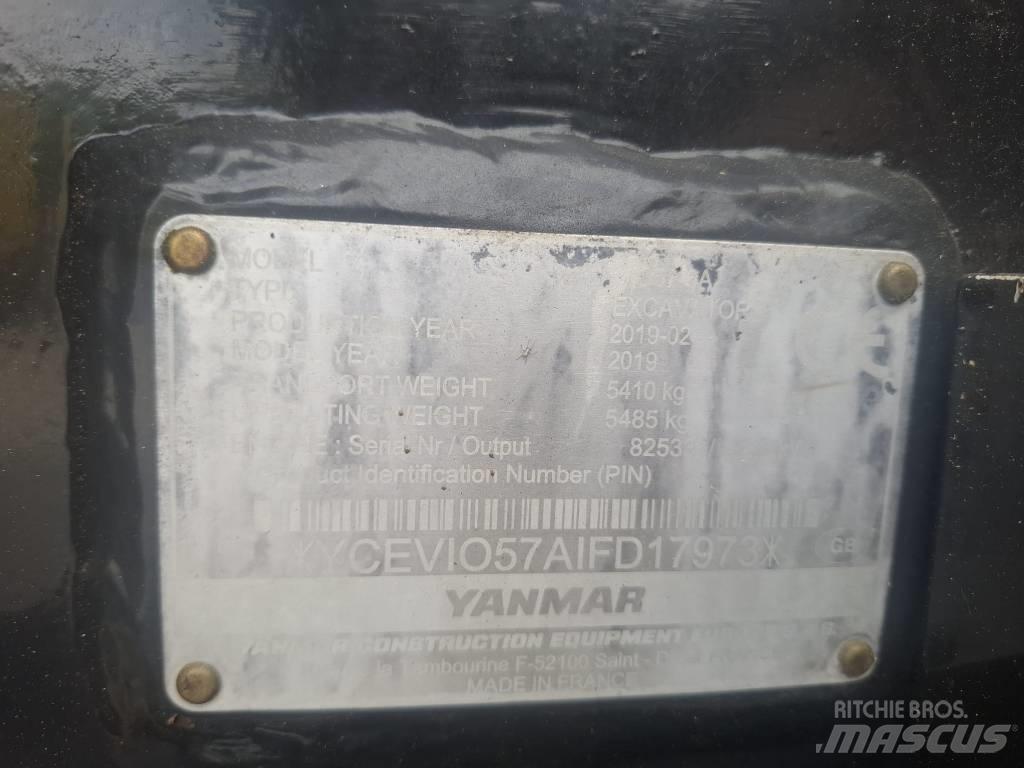 Yanmar Vio 57-6A Miniescavatori